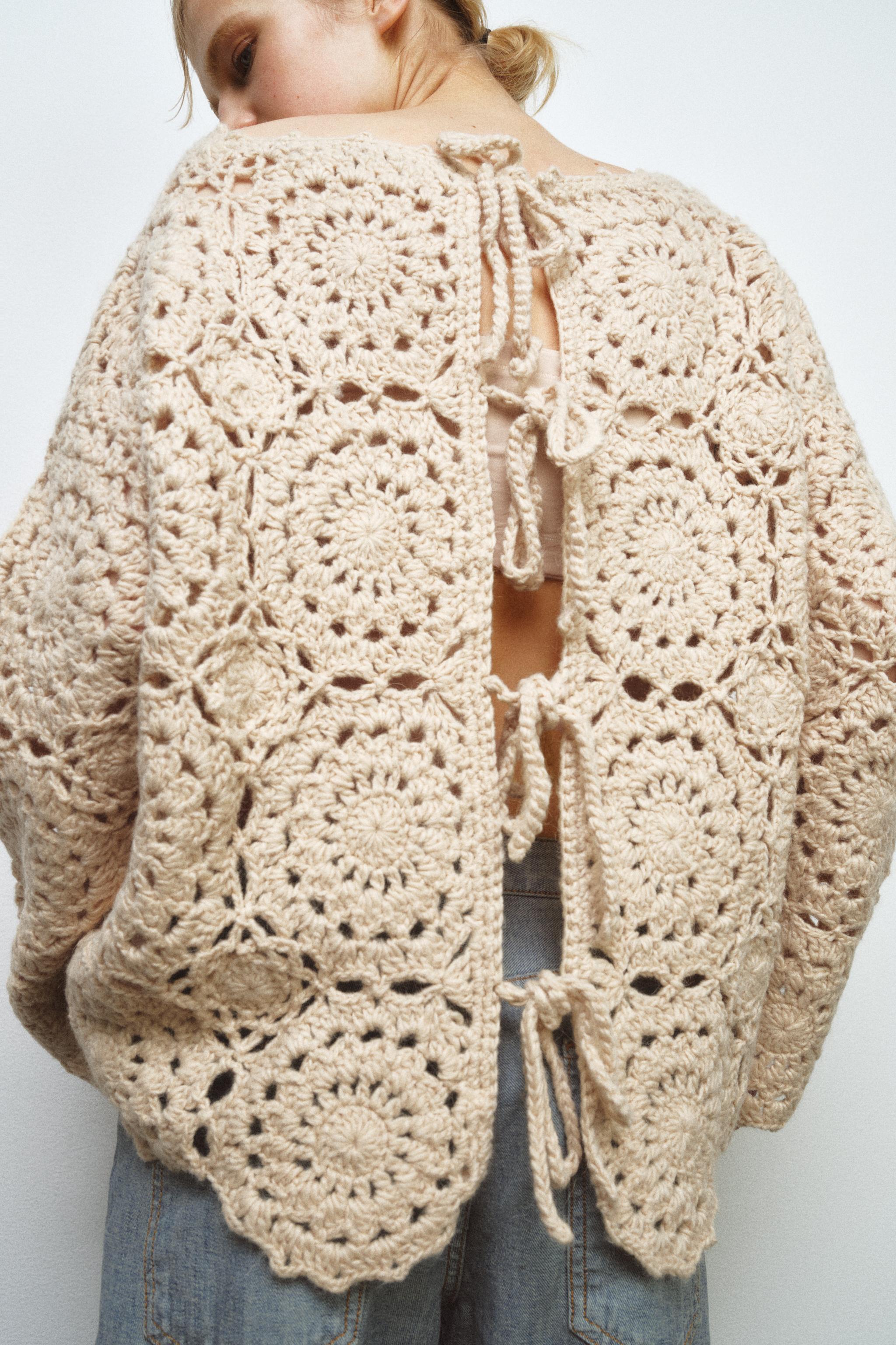 CROCHET KNIT JUMPER